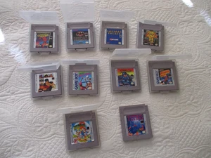 10 Nintendo Game Boy Games – Batman, Double Dragon, Mega Man, Super Mario Land 2 - Picture 1 of 11