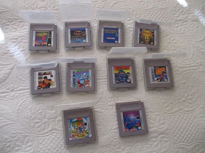 10 Nintendo Game Boy Games – Batman, Double Dragon, Mega Man, Super Mario Land 2 - Image 1 of 4