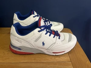 Polo Ralph Lauren Trackster Trackstr 250-SK-LTL 250 Mens Trainers Size UK 14 - Picture 1 of 11