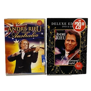 2x Andre Rieu DVD's: Love around the world & Live in Australia - Picture 1 of 16