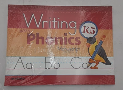Abeka Writing with Phonics K5 Manuscript (Unbound) 5th Edition NEW 182362 - Image 1 of 3