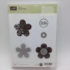 Stampin Up Ruhestand POSY STANZSET - 122482 - KOSTENLOSER VERSAND AM SELBEN TAG - Bild 1 von 2
