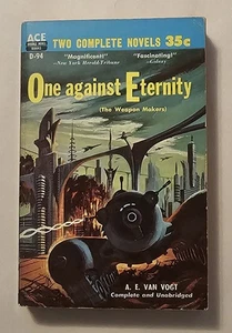 The Other Side of Here / One Against Eternity - Leinster / Van Vogt - Ace Double - 1955 - Bild 1 von 16