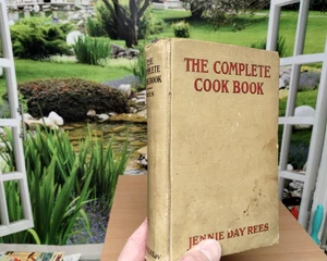 Vintage The Complete Cook Book 1900 Jennie Day Rees HC 1st Ed Cookbook VERY RARE - Picture 1 of 2