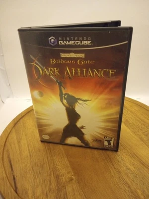 Baldur's Gate Dark Alliance Nintendo GameCube Tested No Manual  - Image 1 of 4