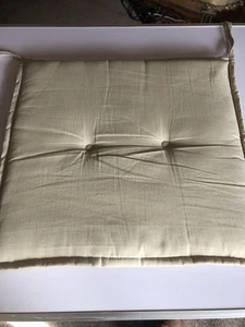 dining table seat cushions beige see photos X 2 - Picture 1 of 13