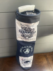 Whistling Straits Invitational Big Cedar Golf Sunday Bag Blue And White NEW! - Picture 1 of 12