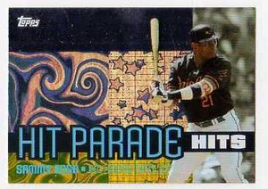 2005 Topps Hit Parade Insert #HIT10 Sammy Sosa Baltimore Orioles BV$2.50