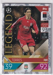 Topps Match Attax Champions League 22/23 Nº 416 Fernando Torres Leyenda - Imagen 1 de 1