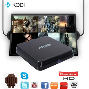M8S KODI XBMC Amlogic S812 Smart Android TV Box Quad Core Fully Loaded 5G AH037 - Bild 1 von 6