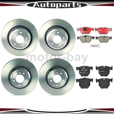 Pastillas de freno y rotores delanteros traseros para BMW 335xi 3,0 L 2007 Foto 1 de 4