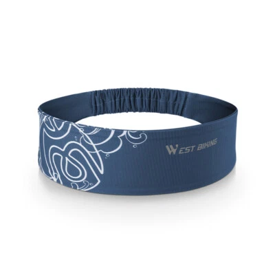 Sports Sweatband Basketball Running Headband Fitness Gym Yoga Hair Head Band - Image 1 of 4