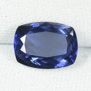2.22 ct  SHIMMERING - NICE PURPLE BLUE -  NATURAL IOLITE - Cushon  See Vdo SK - Picture 1 of 3