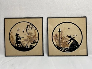 Pair Vintage Silhouettes - Picture 1 of 4