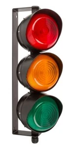 MOFLASH 3 Aspect 108mm IP65 LED Traffic Light - Picture 1 of 1