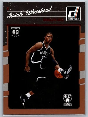 2016-17 Donruss #184 Isaiah Whitehead Rookie RC Brooklyn Nets NBA Card - Image 1 of 2