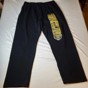 NUBLEND Oakland University Golden Grizzlies Sweatpants Mens 2XL 34x30.5 Black - Picture 1 of 16
