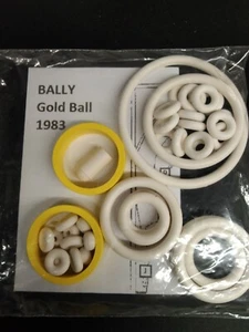 Kit Elastiques Flipper - Gold Ball - 1983 - BALLY - Pinball Rubber Kit - Picture 1 of 1