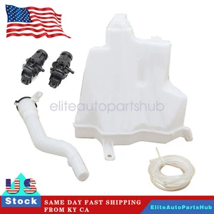 Windshield Washer Reservoir Tank W/2 Pumps&Tube For Toyota FJ Cruiser 10-14 4.0L - Picture 1 of 11