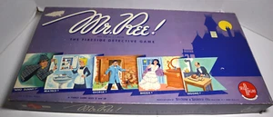 Juego de mesa Mr Ree 1957 Selchow Righter Fireside Detective EXIB completo Whodunit - Imagen 1 de 11