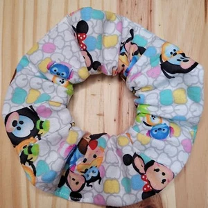 Tsum Tsum Scrunchies | Handmade in the USA | Long Lasting Silicone Elastic - Picture 1 of 3