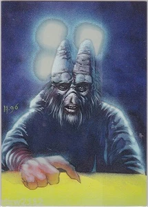 STAR WARS 1996 TOPPS FINEST GOLD PARALLEL REFRACTOR 69 FELTIPERN TREVAGG SSP - Picture 1 of 2