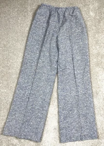 Pantalones Pendleton Vintage Pierna Ancha Lana Azul Tweed Mujer 14 Forrados Pantalones A Medida - Imagen 1 de 11