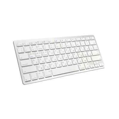 Russian Language Ultra-Thin Wireless Silent Keyboard 78key Layout for PC&Tablet - Image 1 of 4