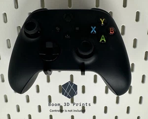Xbox Controllers Hooks Display Stand for IKEA SKADIS / UPPSPEL Pegboard - Picture 1 of 23