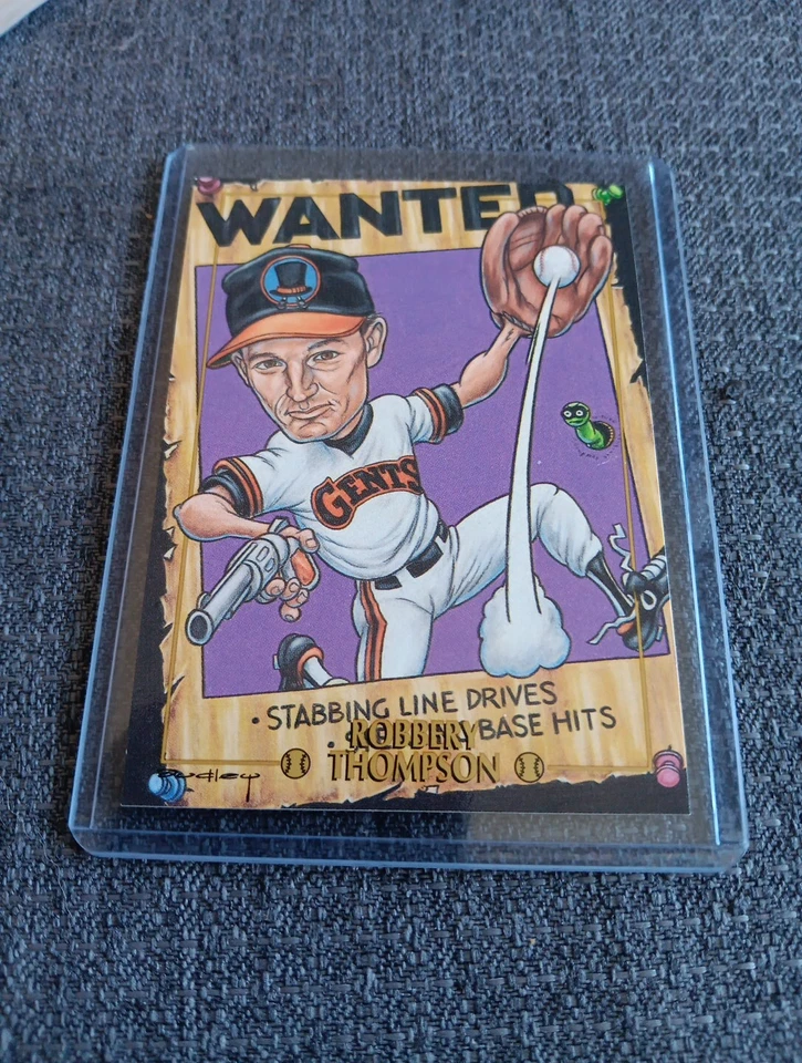 1993-95 Cardtoons Robby Thompson Robbery Thompson #72 - Image 1 of 2