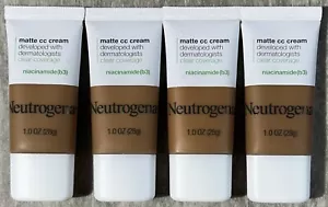 (4) Neutrogena Matte CC Creme (Bernstein 8,0) mit Niacinamid (b3) 1,0 Oz NEU - Bild 1 von 3
