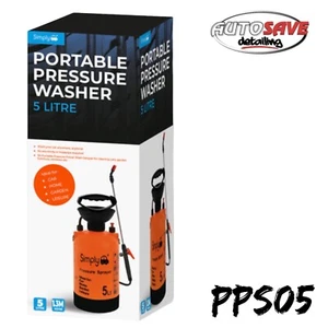 Simply 5L Portable Sprayer Pressure Washer - Picture 1 of 1