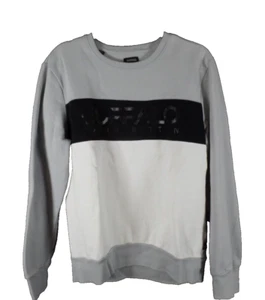 Buffalo David Bitton Men' "Buffalo" Sweatshirt Grey/Black/White Sz L - Picture 1 of 5