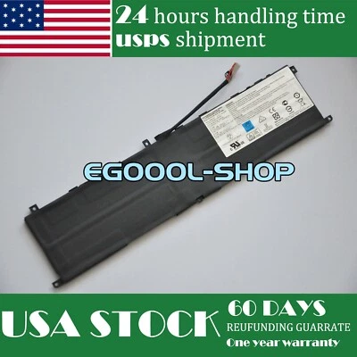 США новый подлинный аккумулятор BTY-M6L для MSI GS75 P65 P75 PS63 WS75 GS65 Stealth 9SG - Изображение 1 из 4