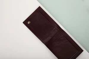 Rare Vintage Rolex Red Leather Wallet - Picture 1 of 4