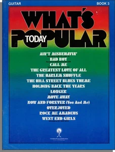 What's Popular Today, Libro 3 - 1986 ¡Cancionero de guitarra! Harlem Shuffle, más largo - Imagen 1 de 2