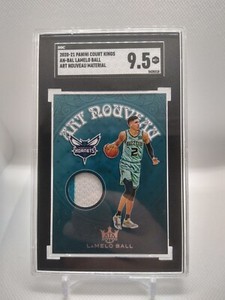 2020-21 Panini Court Kings - Art Nouveau #AN-BAL LaMelo Ball (MEM, RC) PATCH