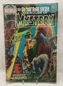 💥 House of Mystery #193 DC 1971 Bernie Wrightson Cover- DAMAGED COVER SEE PICS - Picture 1 of 12