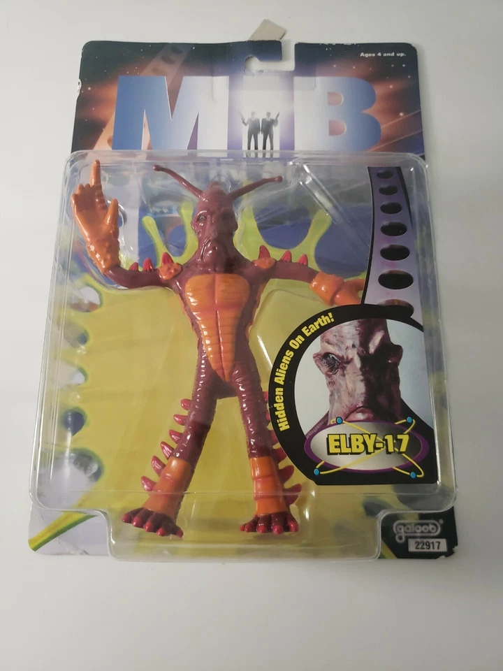 MEN IN BLACK " Elby-17" Bendable PVC Figure (Galoob 1997)