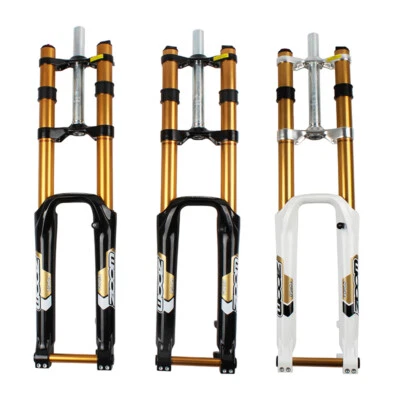 DH 20*110mm Thru Axle Downhill Forks Mountain Bike Suspensio Fork 170mm Travel - Image 1 of 4