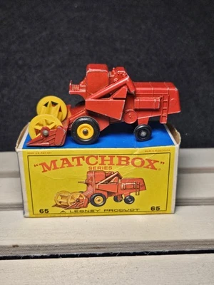 VTG original Collectible Lesney Matchbox Claas Combine Harvester #65 Mint Toy - Image 1 of 4