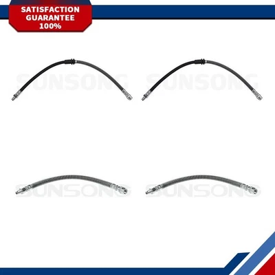 4 mangueras de freno delanteras traseras Sunsong para Mercedes-Benz GLK250 Foto 1 de 4