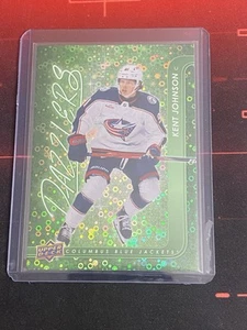 2024-25 Upper Deck Series 2 #DZ-83 Kent Johnson Dazzlers Green - Picture 1 of 2