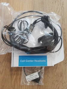 Callez Festnetz Headset c 500 mit RJ45 + Adapter RJ9 - kabelgebunden - Bild 1 von 3