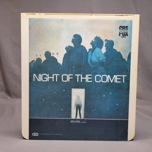 Night Of The Comet CED Video Disc Vintage 1984 80s Sci Fi Horror Tested Works - Picture 1 of 18