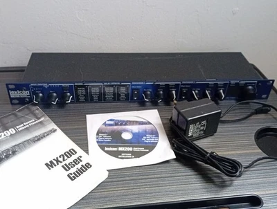 Lexicon MX200 Dual Reverb Effects Processor Live Use 19" 1U Rack Power Adapter - Image 1 of 4