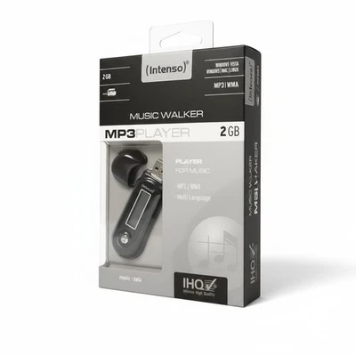 2GB Intenso MP3 Player Musik Walker Neu - Bild 1 von 4