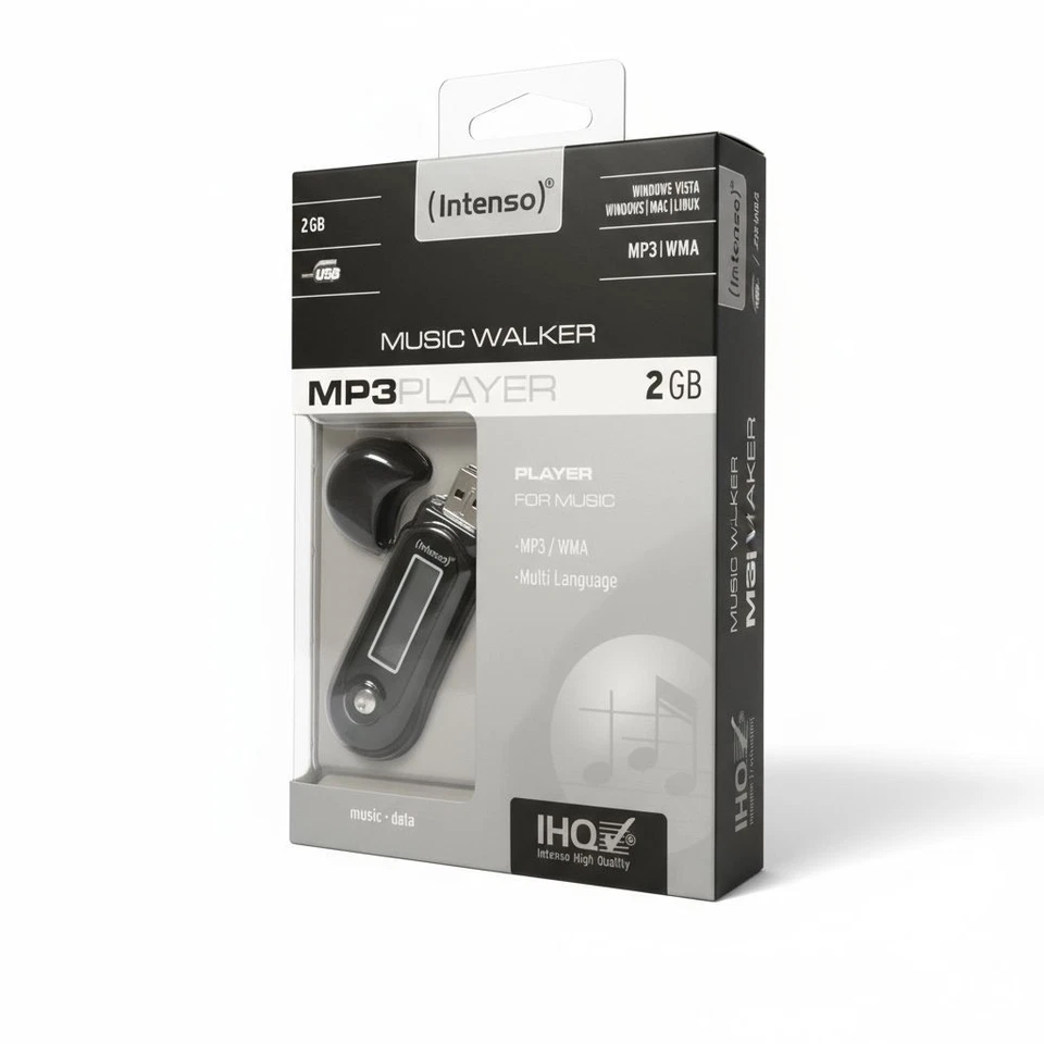 2GB Intenso MP3 Player Musik Walker Neu - Bild 1 von 4
