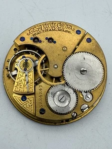 Vintage Waltham 16s 11J Model 1898 Pocket Watch Movement For Parts Or Repair - Picture 1 of 6