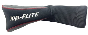 Top Flite Fairway 3 Wood Golf Club Head Cover Red, Black and White - Picture 1 of 10